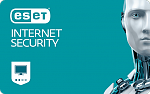 Антивирус ESET Internet Security 4 устр. 1 год