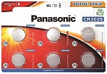 Батарейка Panasonic CR-2025 bat(3B) Lithium 6шт (CR-2025EL/6B)