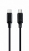  USB Type-C Cablexpert Type-C PD 60W Black 1,5m (CC-USB2-CMCM60-1.5M)