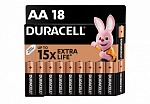  Duracell AA bat Alkaline 18 (5006192)