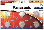 Батарейка Panasonic CR-2032 bat(3B) Lithium 6шт (CR-2032EL/6B)