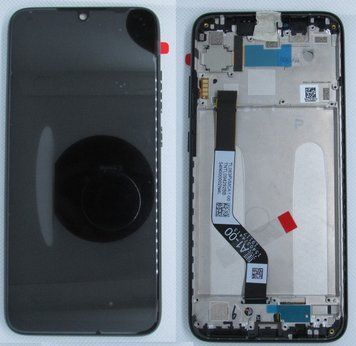 Дисплей в сборі чорний Redmi Note 7 Сервісний Оригінал (M1901F7G, M1901F7H, M1901F7I)(5606100920C7) 5606100920C7 фото