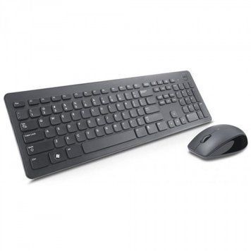 Комплект Dell KM636 Wireless Keyboard and Mouse Black Ukr (580-ADFN) (580-ADFN) 580-ADFN фото