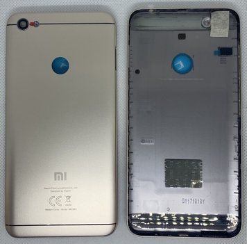 Задня кришка Xiaomi Redmi Note 5A Prime, золотистий Сервісний оригінал (5602200250B6) 5602200250B6 фото