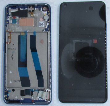 Дисплейний модуль Xiaomi Mi 11 Lite 4G Blue (M2101K9AG,M2101K9AI) Сервисный Оригинал (56000C0K9A00) 56000C0K9A00 фото