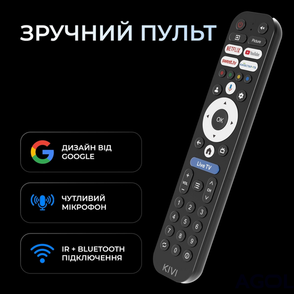 Телевізор KIVI 65U820KB 65U820KB фото