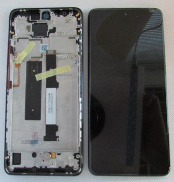 Дисплейний модуль Xiaomi Mi 10T Lite Blue (M2007J17G) Сервисный Оригинал (5600030J1700) 5600030J1700 фото
