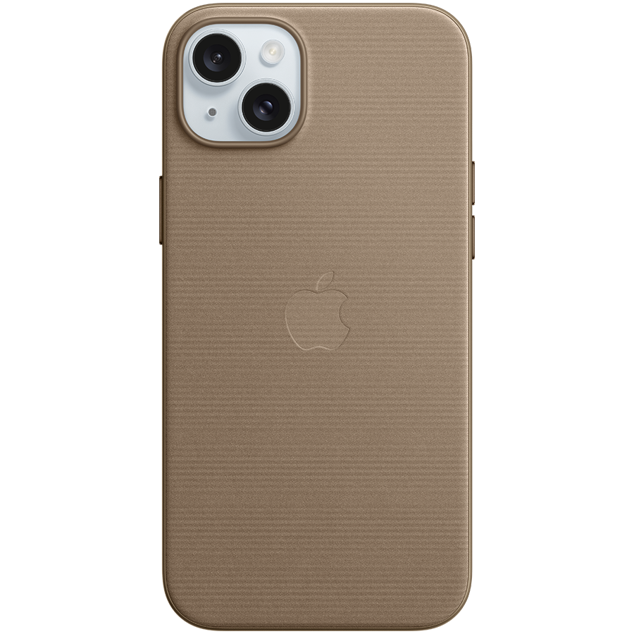 ЧОХОЛ IPHONE 15 PLUS FINEWOVEN CASE TAUPE- ZML