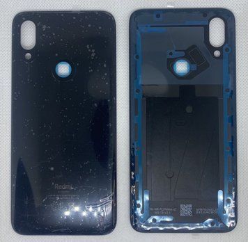 Задня кришка Xiaomi Redmi 7 чорна, Сервісний оригінал (5522152000A1) 5522152000A1 фото