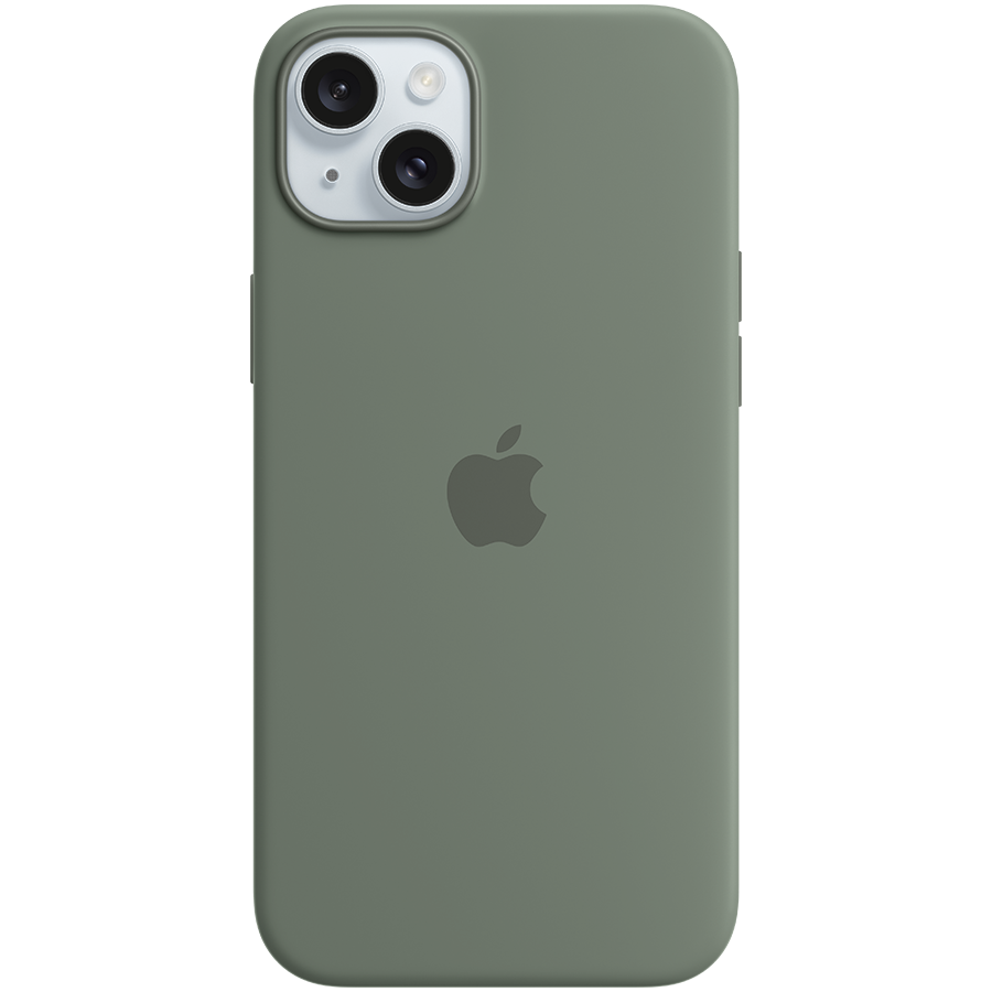 СИЛІКОНОВИЙ ЧОХОЛ IPHONE 15 PLUS SI CASE CYPRESS-ZML