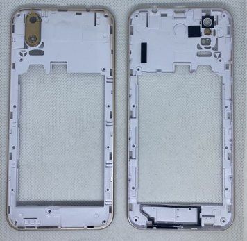 Панель середня золотого кольору для Nomi i5710, Сервісний оригінал (1-005710-3-41-1) 1-005710-3-41-1 фото