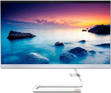 Моноблок 23.8FM/i5-10400T/8/256+1TB/Intel HD/DOS/W hite IdeaCentre AIO 3 24IMB05 (F0EU00P7UA) F0EU00P7UA фото