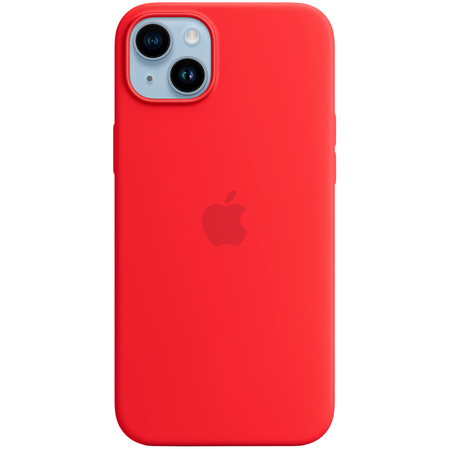 СИЛІКОНОВИЙ ЧОХОЛ IPHONE 14 PLUS SI CASE RED-ZEE