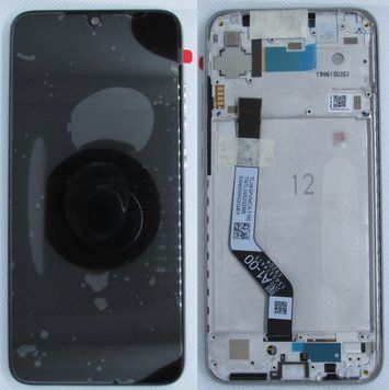 Дисплейний модуль Xiaomi Redmi Note 7 White Сервіснй оригінал (560460002033) 560460002033 фото