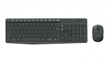 Комплект Logitech MK235 Wireless Keyboard and Mouse Rus (920-007948) (920-007948) 920-007948 фото