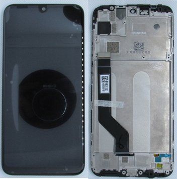 Дисплейний модуль Xiaomi Mi Play с сенсором, панелью, черный Сервисный оригинал (M1901F9E) (5606100760B6) 5606100760B6 фото
