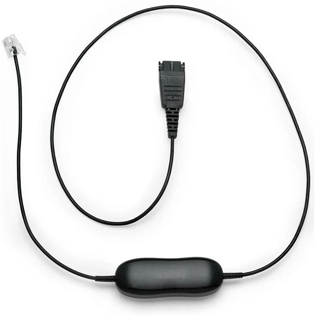 Кабель Jabra GN1216 Smart Cord, QD на RJ9 для під'єднання телефонів