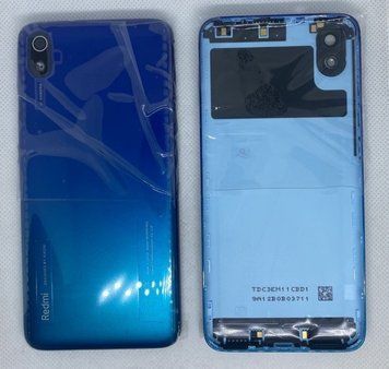 Кришка задня синій Xiaomi Redmi 7A, Сервісний оригінал (5600080C3E00) 5600080C3E00 фото