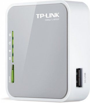 Бездротовий маршрутизатор TP-LINK TL-MR3020 (TL-MR3020) TL-MR3020 фото